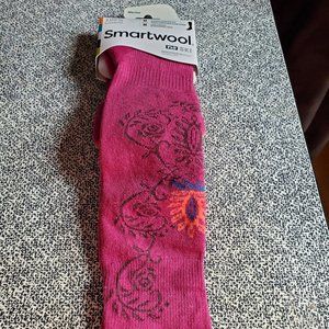 Berry Color Smartwool Ski Socks Size M NWT